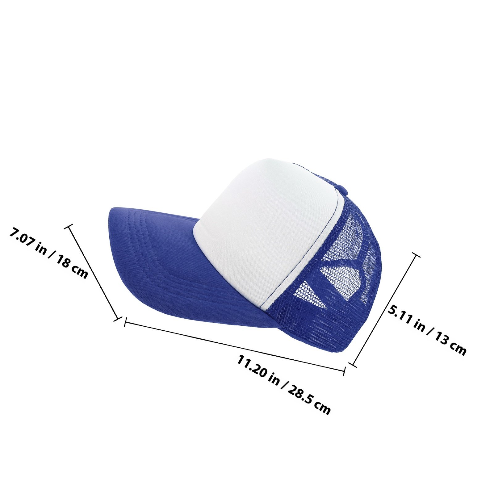 10Pcs Blank Mesh Baseball Hats - огляд і ціна Hat Sublimation Blank