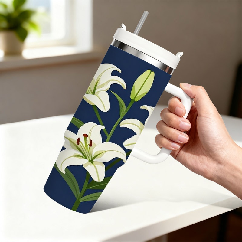 1pc 40oz Water Suitable for &  - огляд і ціна Sublimation Mug White