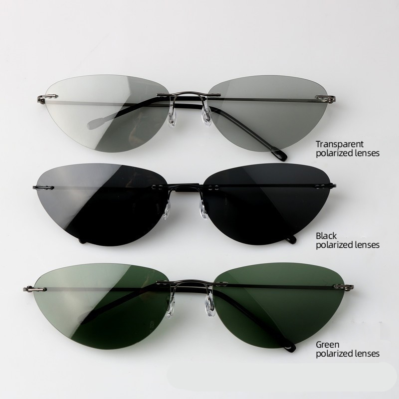 Fashion Rimless Sunglasses, Ca - огляд і ціна Metal Photo Panel