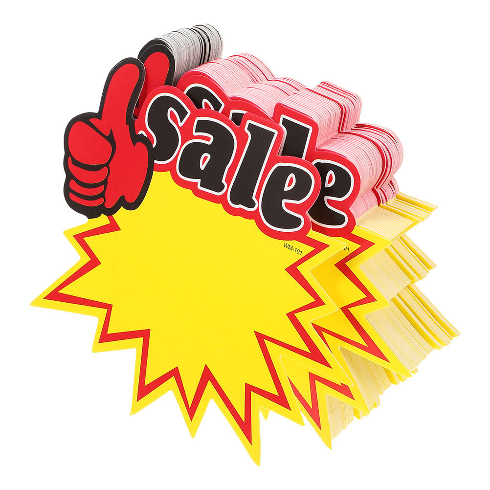 200Pcs Sturdy White Card Paper - огляд і ціна Yard Sign Blank