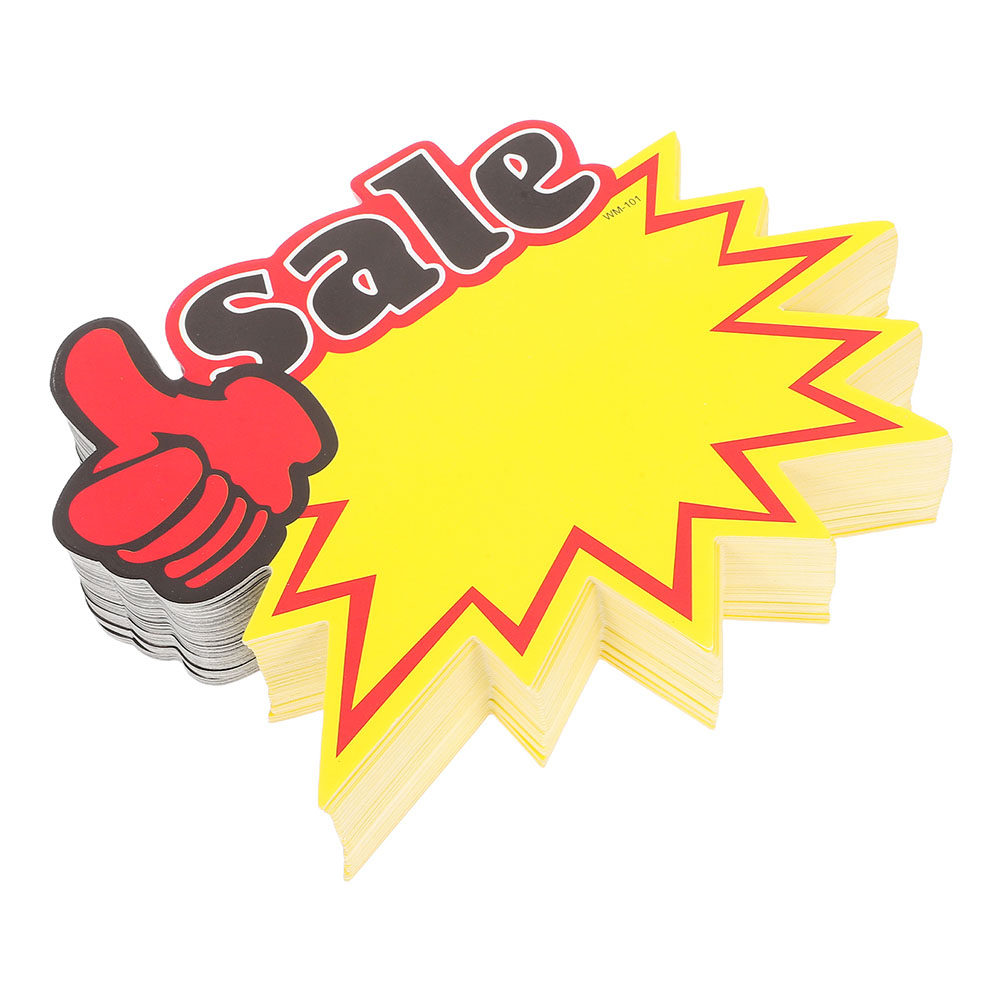 200Pcs Sturdy White Card Paper - огляд і ціна Yard Sign Blank